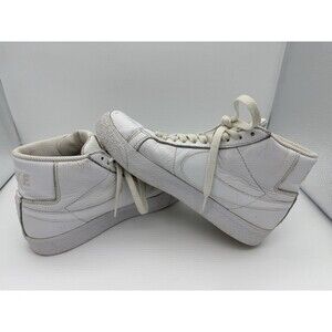 Nike Zoom Blazer SB Mid White Shoes Womens 5 Travel Vacation Athletic Streetwear